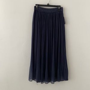 Navy Blue Skirt